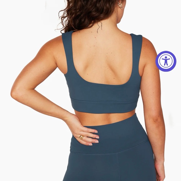 Set Active LUXFORM Ballet Band Bra- River - Picture 2 of 4